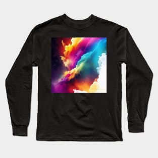 Nebula Dreams - Immerse Yourself in Cosmic Splendor Long Sleeve T-Shirt